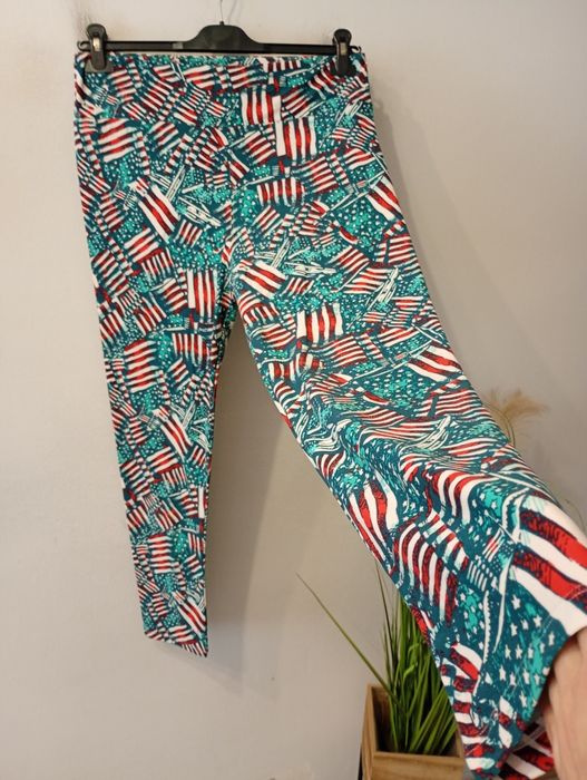 Mięciutkie legginsy wysoka talia rozmiar 48 LulaRoe