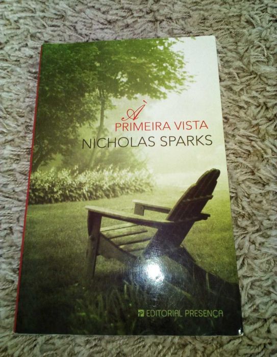 Dois livros do autor Nicholas Sparks
