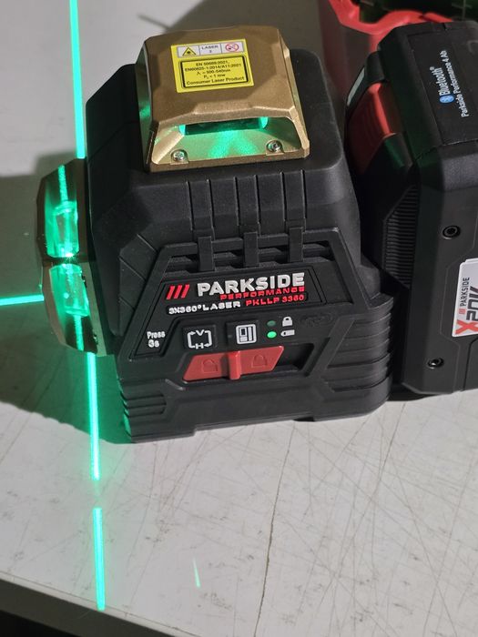 Nível Laser Parkside Performance 20V
