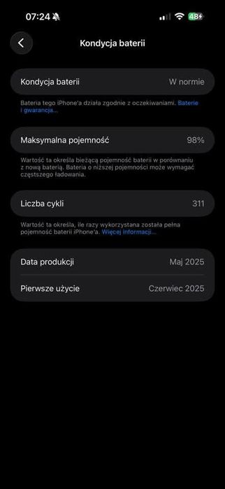 Iphone 16 pro max 256GB silver