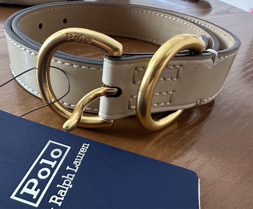 Ремень кожаный Polo Ralph Lauren, р. XS.