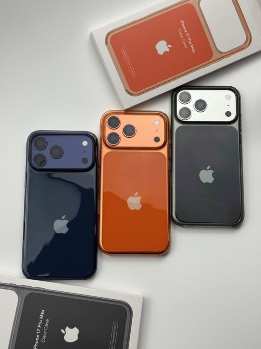 Чехол Color Clear Case iPhone 17 Pro Max