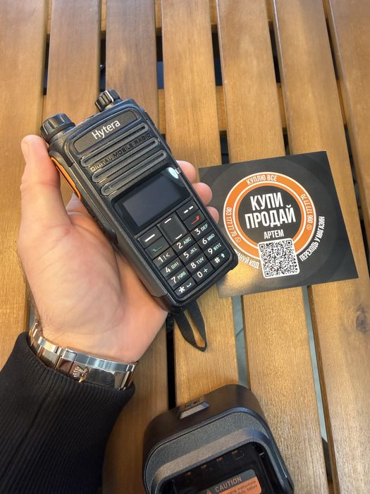 Hytera PD485 VHF цифрова портативна радіостанція