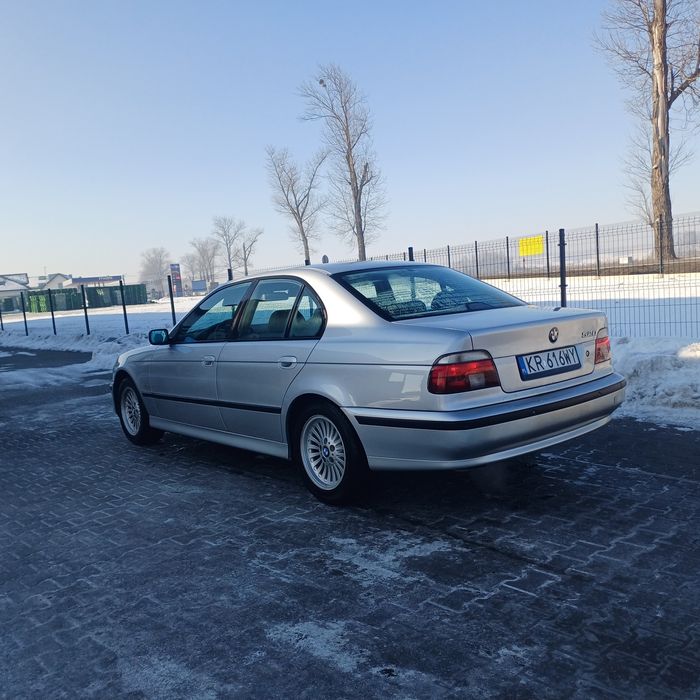 Bmw 520i e39 R6 Skóra alu bogata wersja zdrowa