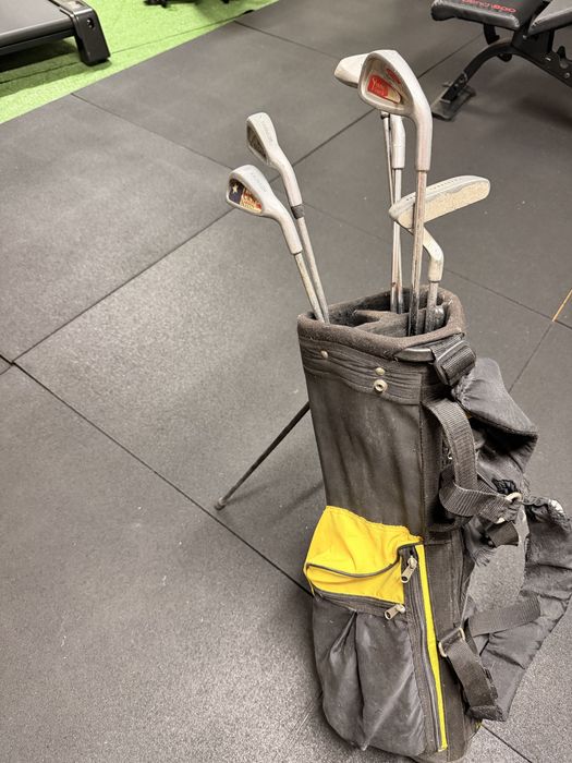 Tacos e saco de golfe para criança