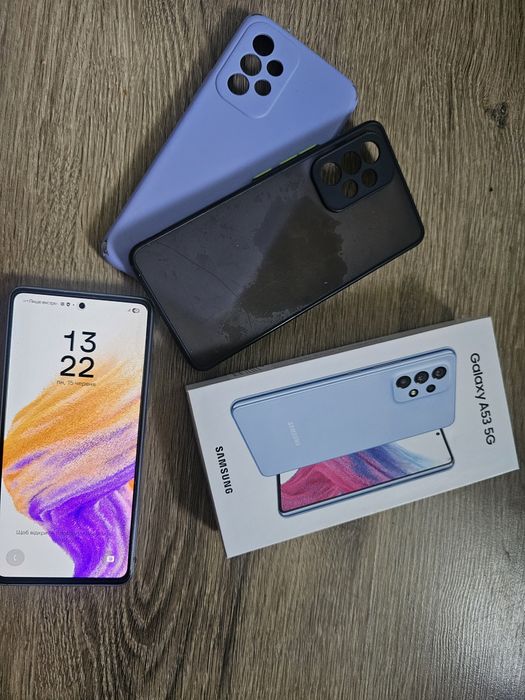 Смартфон Samsung Galaxy A53 5G (6/256GB) Синій