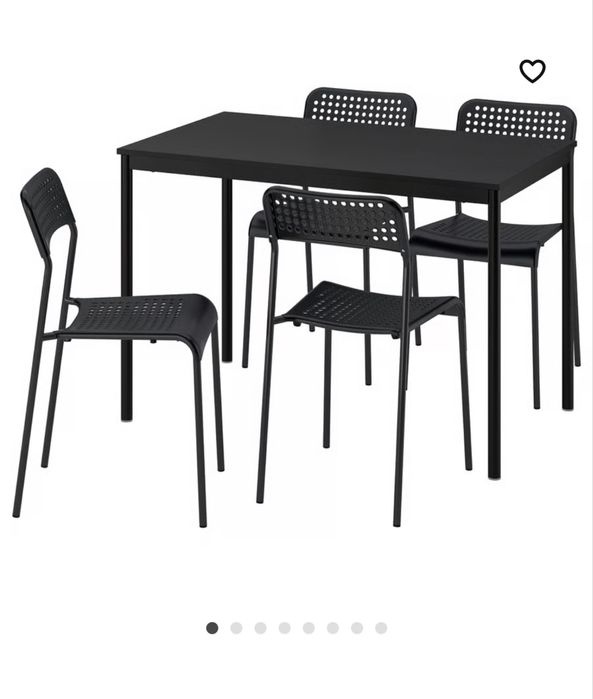 Mesa ikea e cadeiras (pouco uso)