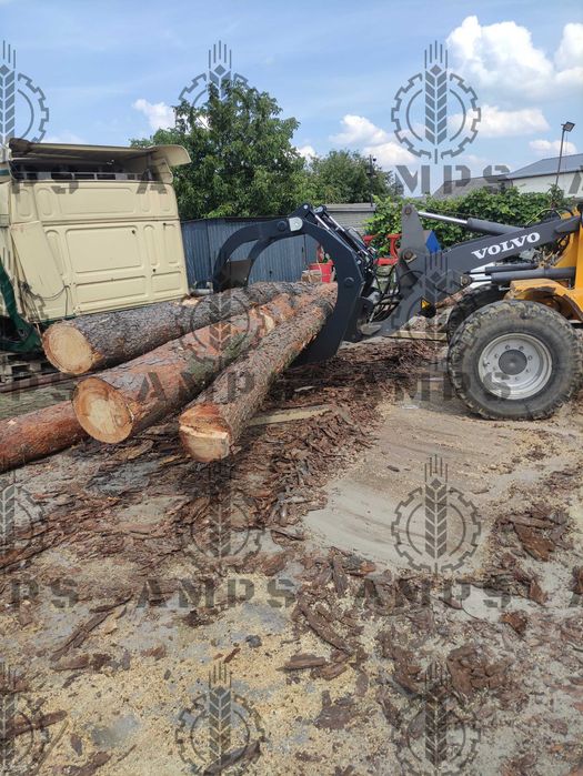 Chwytak do drewna XXL Wszystkie mocowania! Volvo, Weidemann, Schaffer