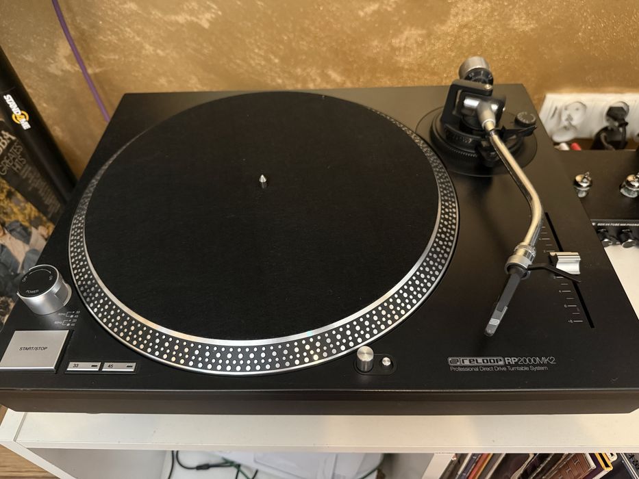 Gramofon Reloop RP2000MK 2 Wkladka Concorde Black