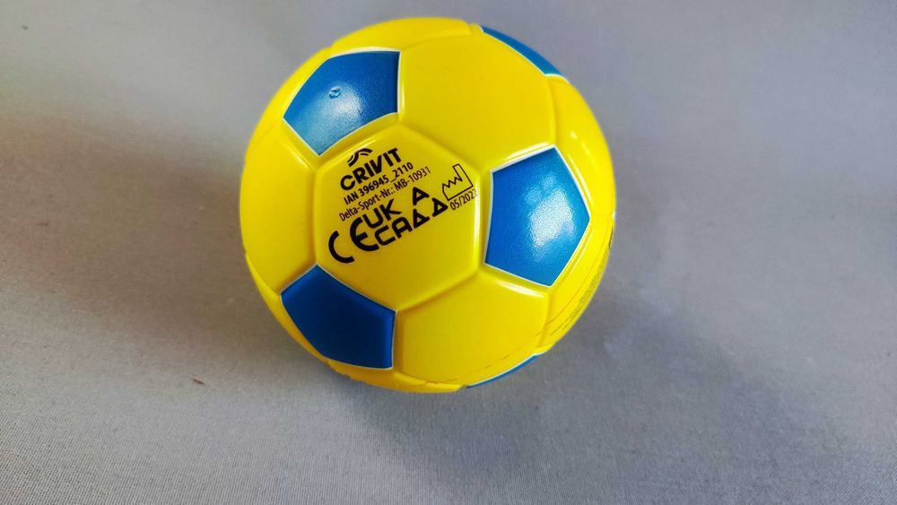 Mini Bola de Futebol Lidl / Crivit - Edição Limitada (Nova)