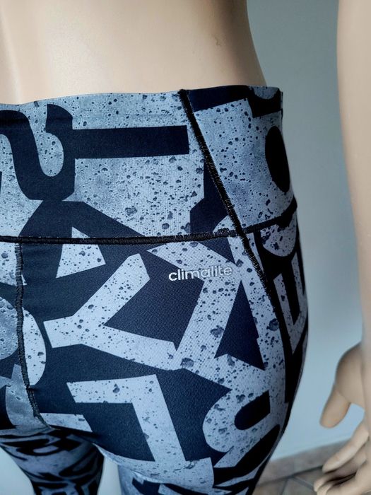 Legginsy Adidas climalite rozmiar S w literki