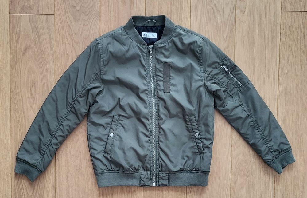 H&M kurtka bomberka dziecięca 140