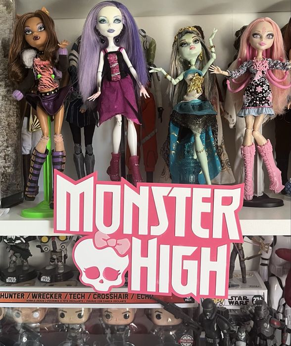 Monster high Logo zaczep na półkę