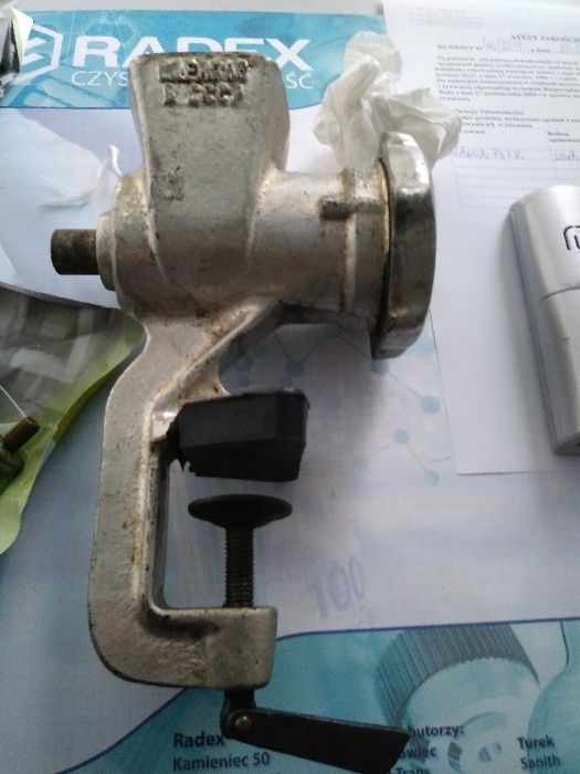 Maszynka do mielenia mięsa,produkcji ciastek domowych UNIKAT jedyna ta