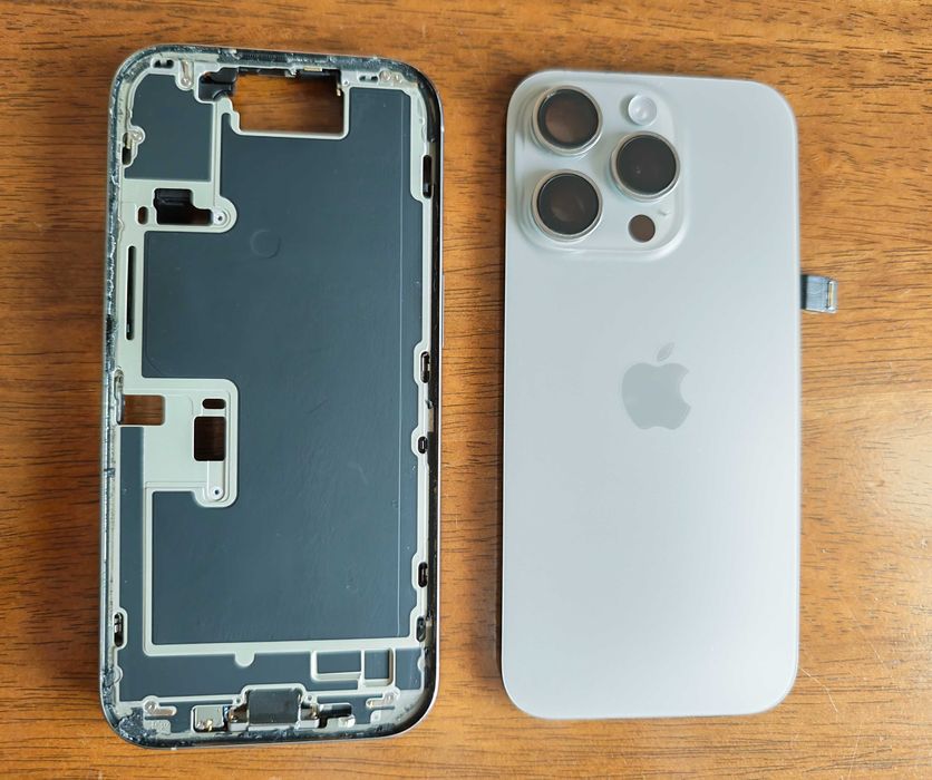 iPhone 15 pro 16 pro peças carcaça câmera