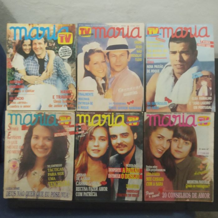 42 revistas MARIA, anos 80 (lll)