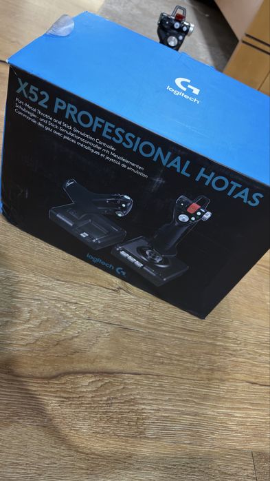 Logitech x52 pro джойстик і руд