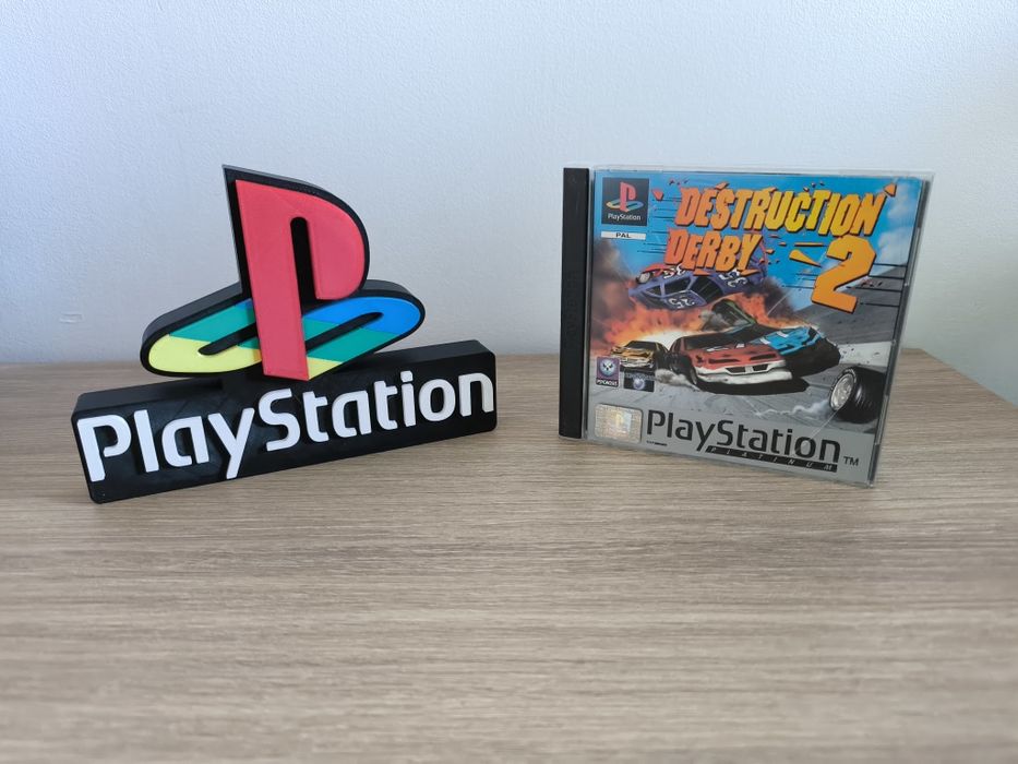 Destruction derby 2 PlayStation 1 ps1 Platinum
