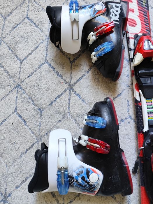 Narty 90 Atomic dziecko + buty 20,5 Head