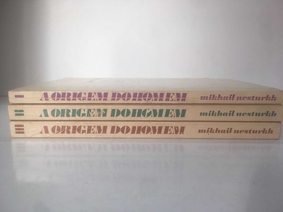 Livros - A Origem do Homem (3 Volumes) (correio editorial incluido)