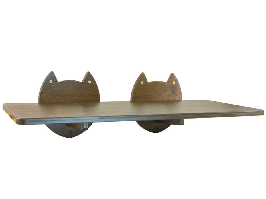 Лежанка для котика настенная, кошачья полочка