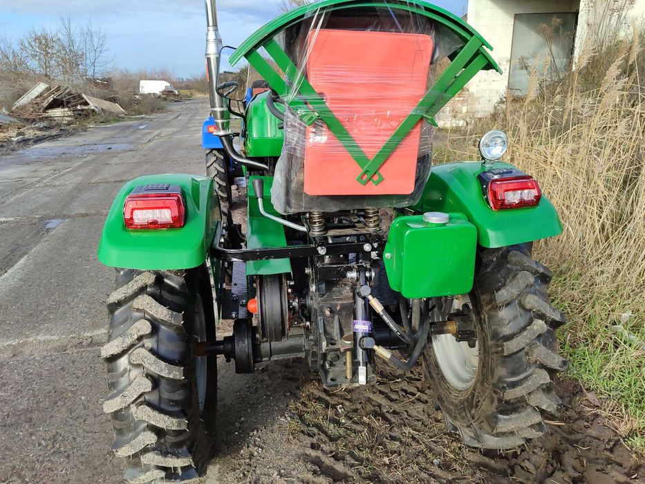 Трактор Кентавр 240В с фрезой и плугом