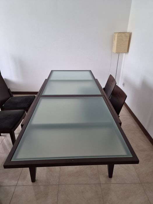 Conjunto Mesa Extensível + 4 Cadeiras