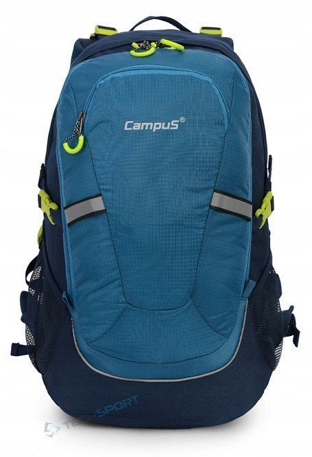Wygodny Plecak Miejski Campus Horton 30L | Lekki Oddychający | Granatowy