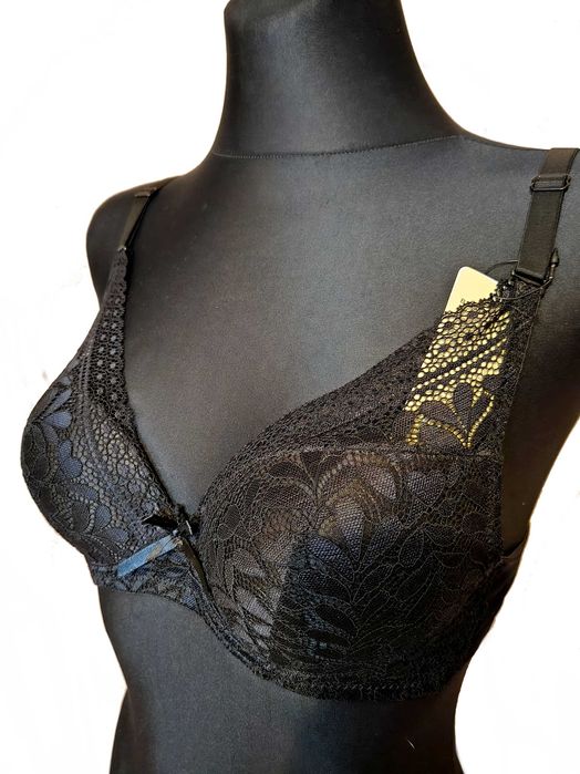 Koronkowy biustonosz stanik push-up r. 80B