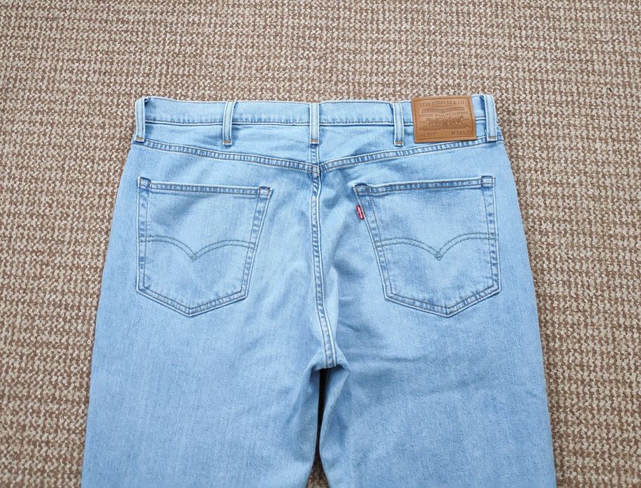 Levi's 511 W38 L32 джинси slim fit оригінал блакитні