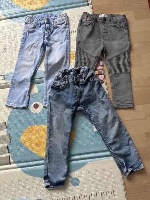 Spodnie jeansowe 92-104