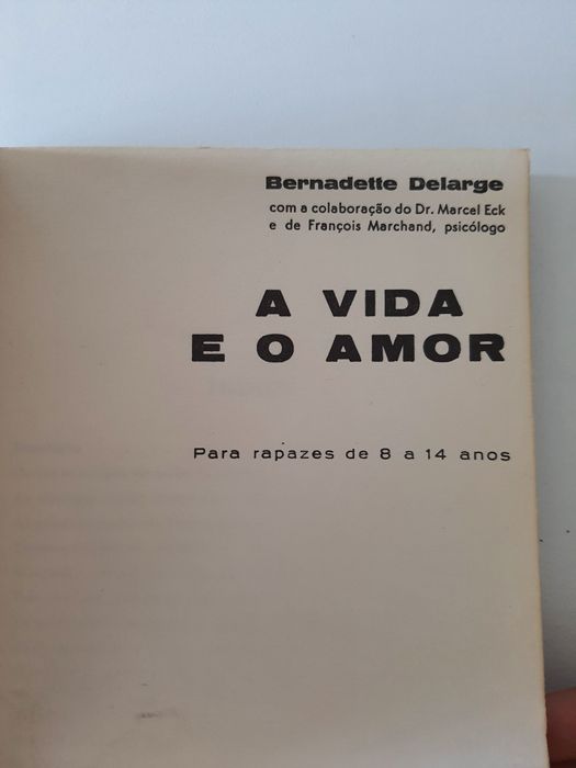 Livros educação sexual ano 1969 Bernadette Delarge