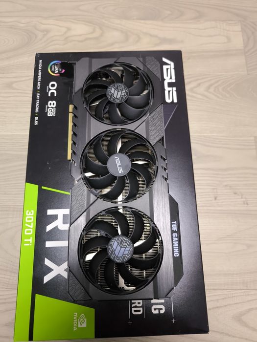 Відеокарта Asus Tuf 3070ti OC 8gb