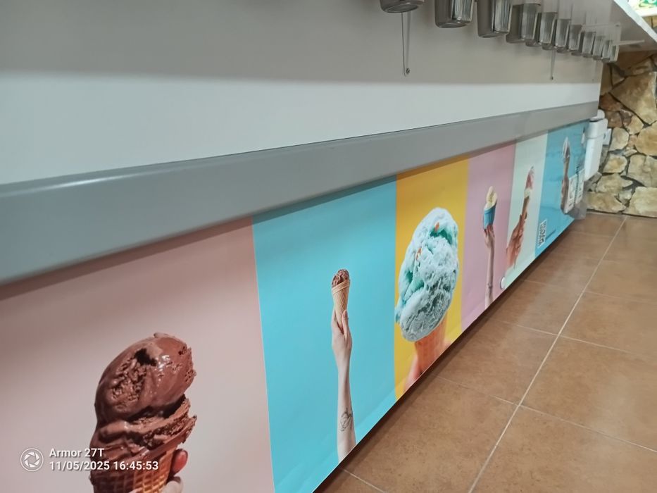 Urgente, Arca gelados cubas