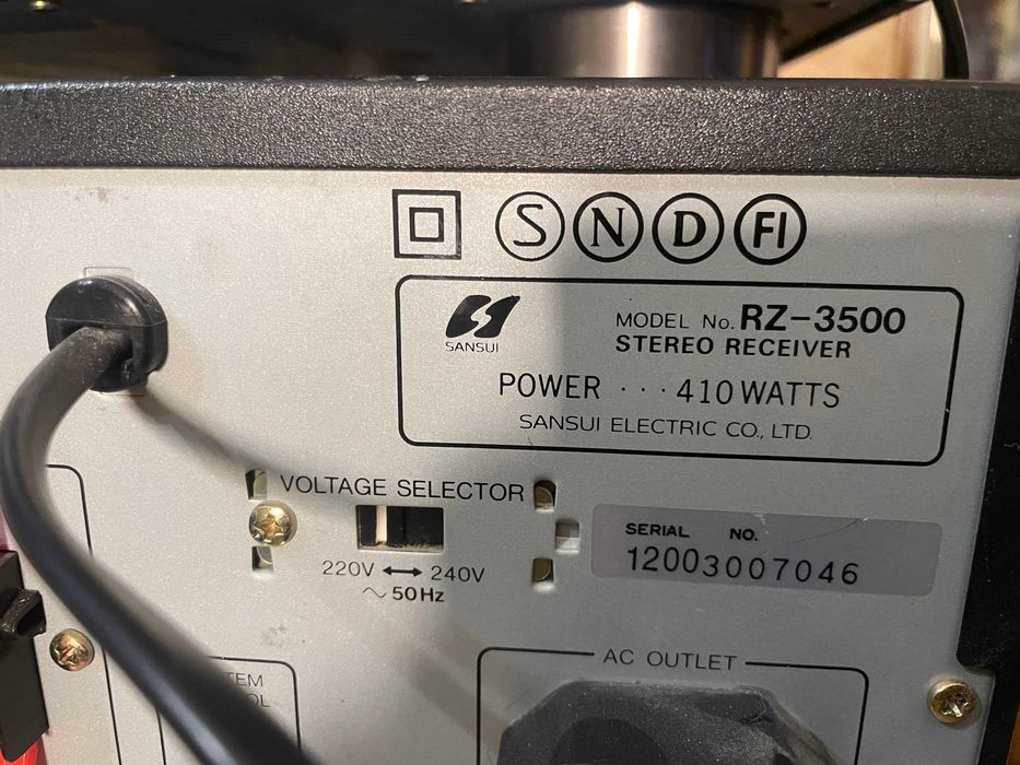 Підсилювач Sony, Sansui, Technics, Onkyo