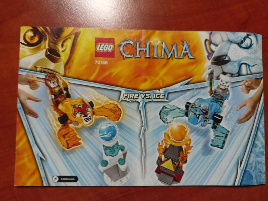 Lego Chima 70156 - Instrukcja do zestawu