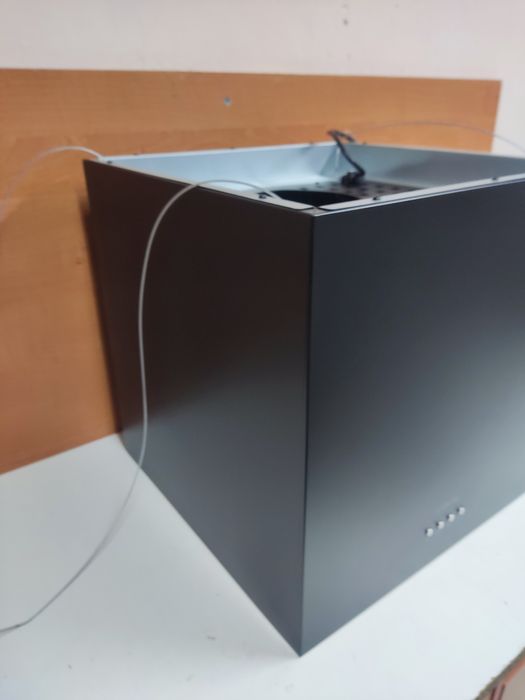 Kronleuchter Okap kuchenny wyspowy czarny