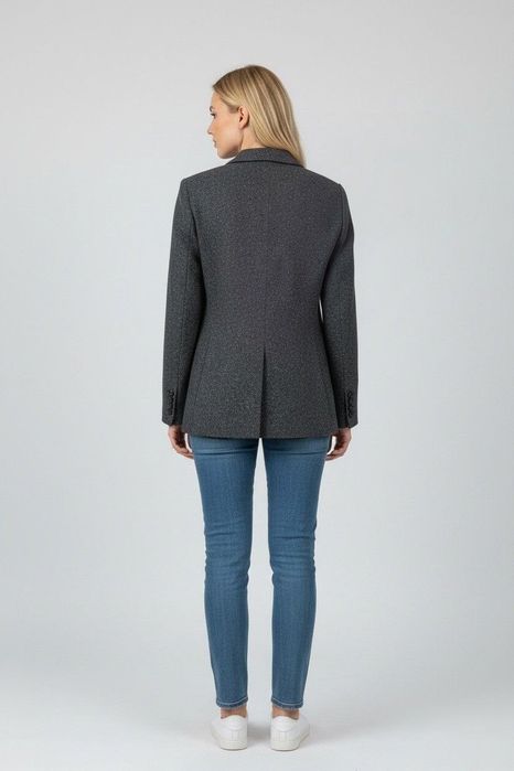 Твідовий піджак Massimo Dutti 36/S жіночий вовна+шовк
