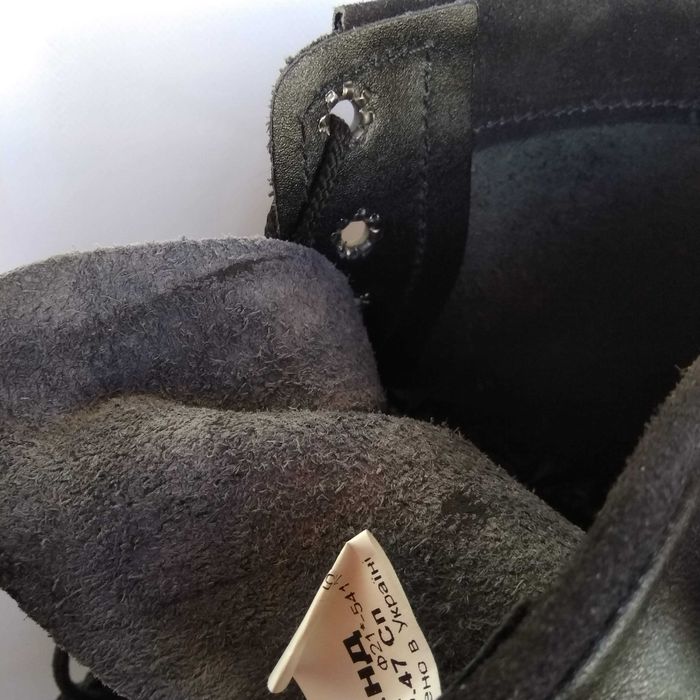 Берцы черные 46 размер для стопы 30 см