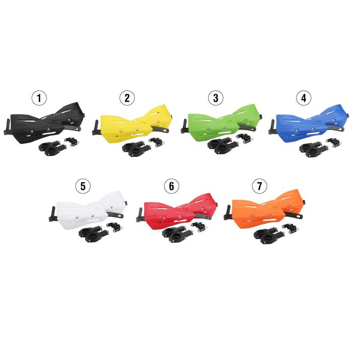 Protetores Mãos Universais 22-28mm Motocross Enduro - Inclui Suportes