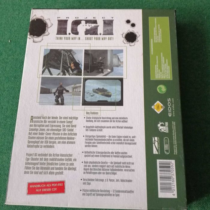 Gra PC - Project I.G.I - Box -Unikat!