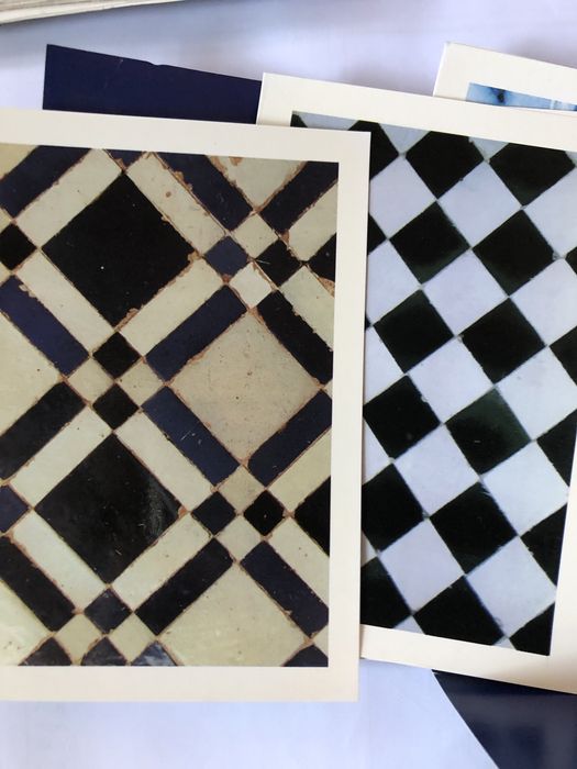Colecao de azulejos em fotos