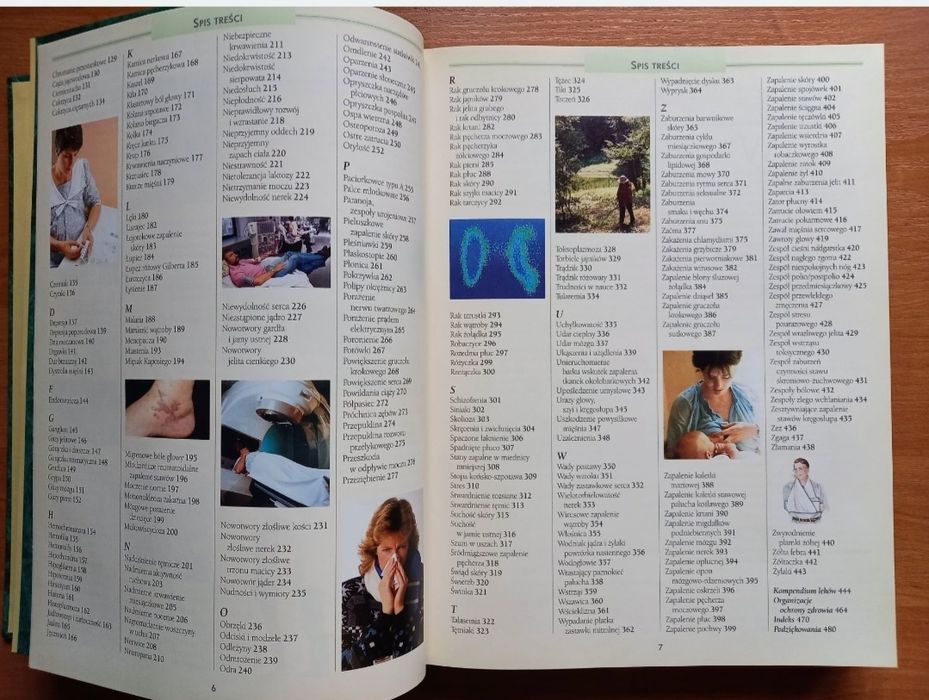UNIKAT Rodzinna ENCYKLOPEDIA ZDROWIA ponad 400 chorób I dolegliwości