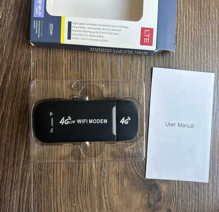 Роутер 4G LTE USB‑модем с Wi‑Fi под SIM вайфай роутер для интернета