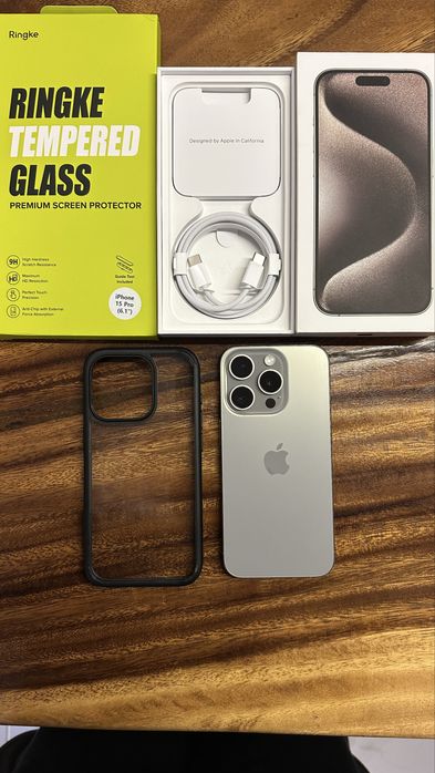 iPhone 15 Pro 256GB Natural Titanium