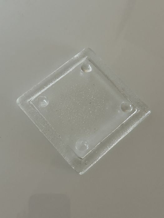 Base quadrada para vela