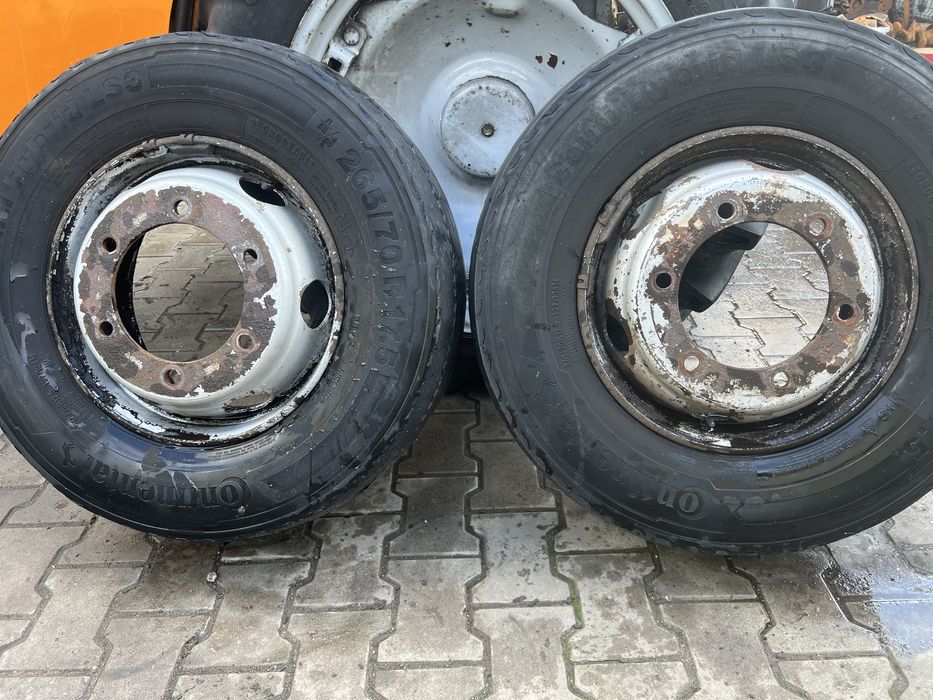Opony z felgami 265/70r17,5 Continental