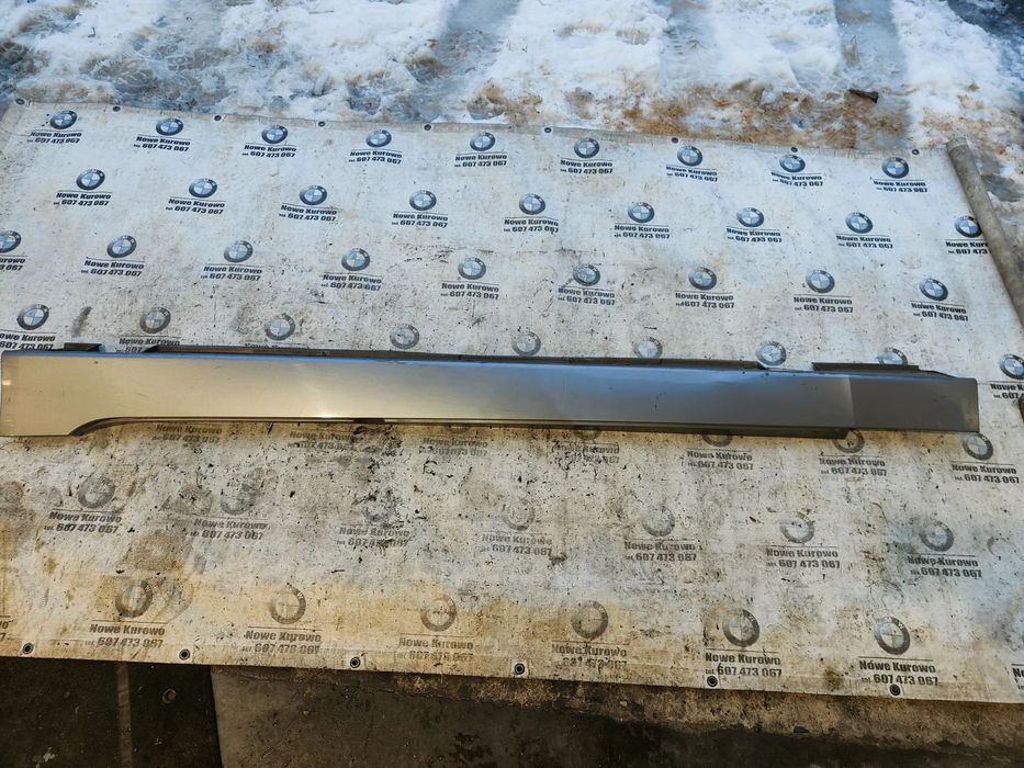 BMW E60 E61 Listwa progowa lewa Silbergrau A08/7