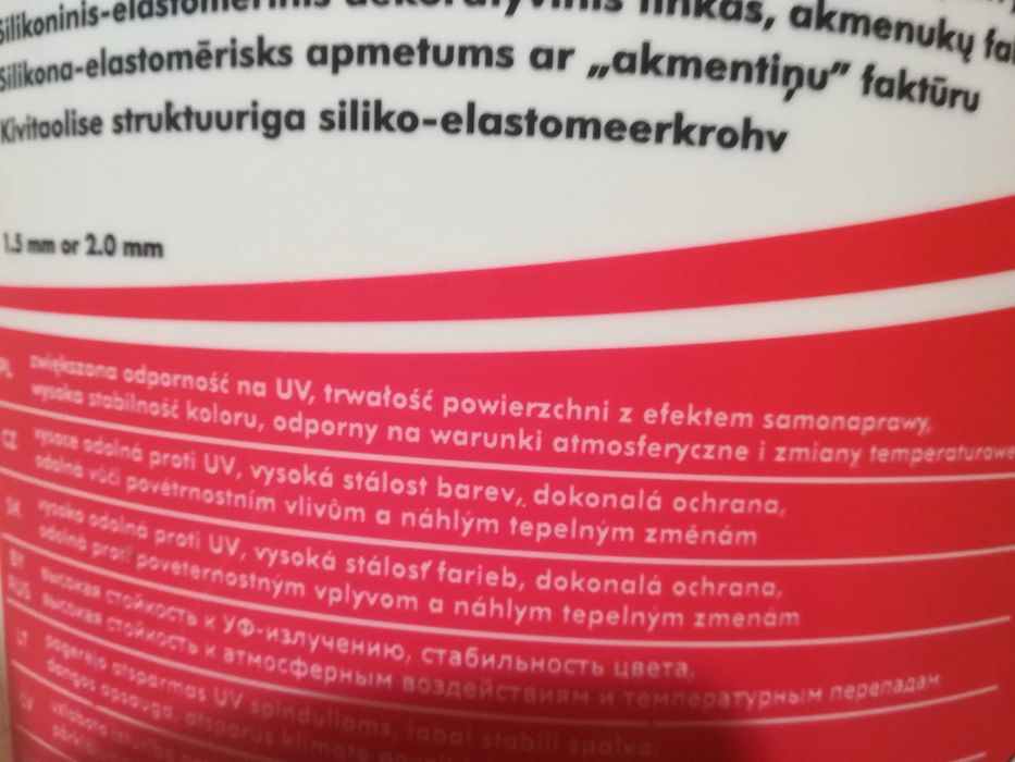 Tynk silikonowy Ceresit Ceylon CT 76 kolor CY6