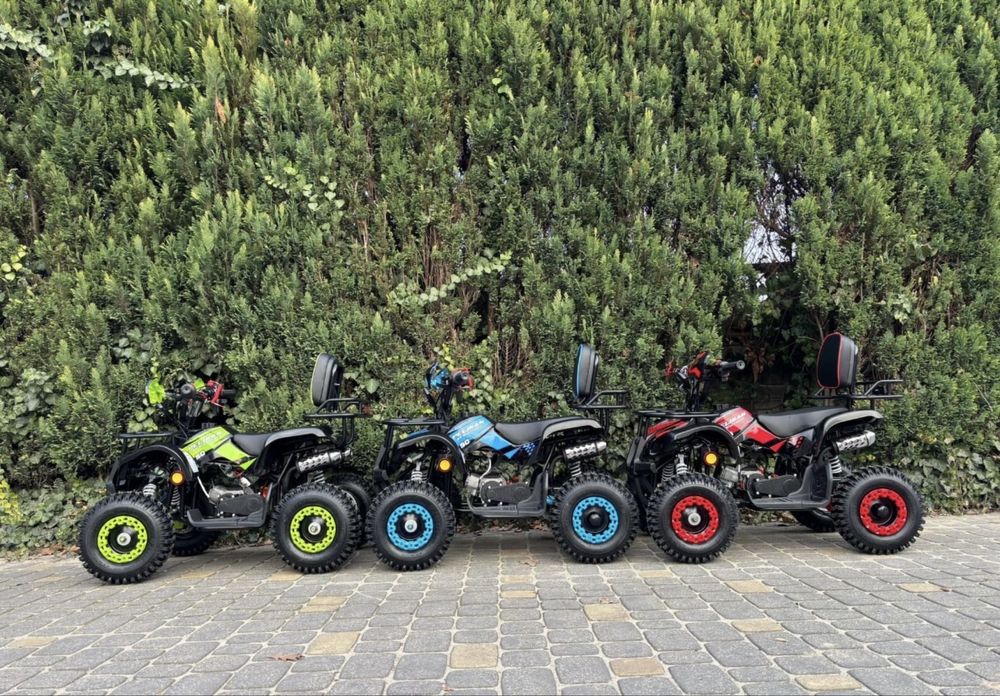 MINI QUAD 50cc DLA DZIECI Pelikan Torino | Regulacja prędkości Oparcie